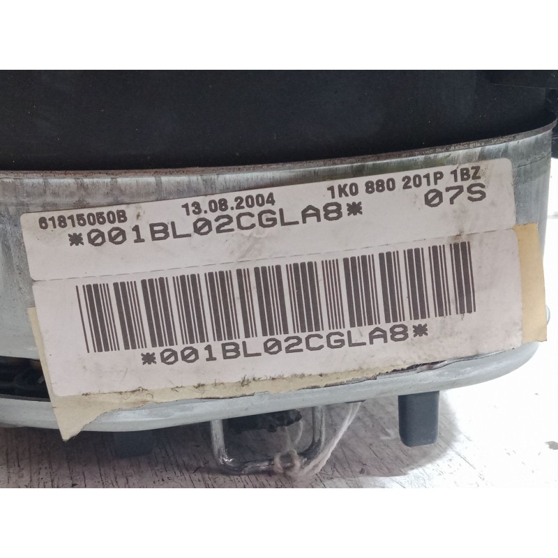 Recambio de airbag volante para volkswagen golf v (1k1) 1.6 referencia OEM IAM 1K880201P1BZ   Recambio de airbag volante para volkswagen golf v (1k1) 1.6 referencia OEM IAM 1K880201P1BZ