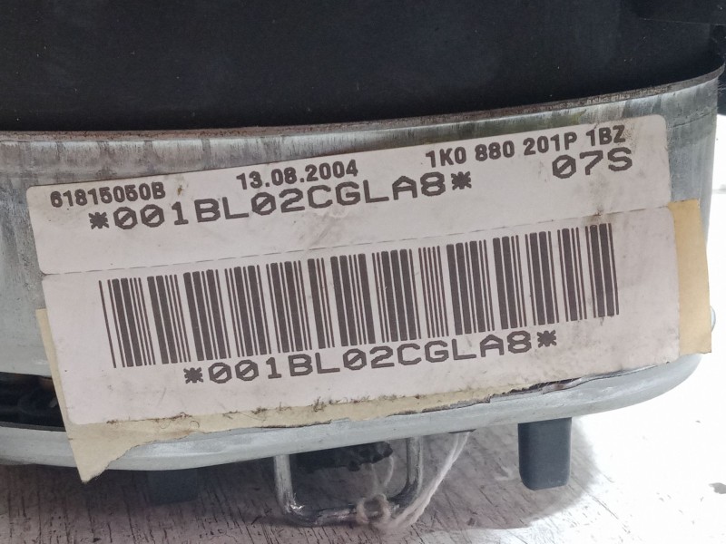 Recambio de airbag volante para volkswagen golf v (1k1) 1.6 referencia OEM IAM 1K880201P1BZ   Recambio de airbag volante para volkswagen golf v (1k1) 1.6 referencia OEM IAM 1K880201P1BZ