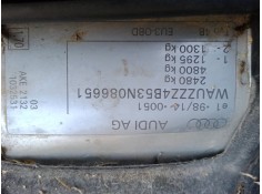 audi a6 c5 avant (4b5, 4b6) del año 2003