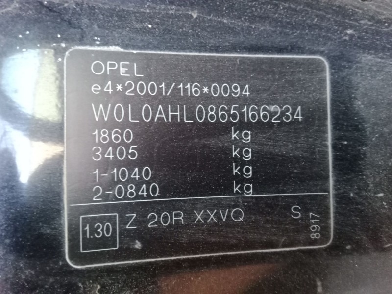 opel astra h gtc (a04) del año 2006