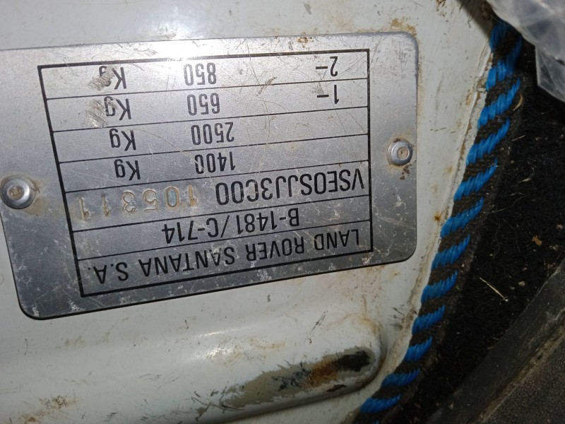 suzuki samurai todo terreno, cerrada (sj_) del año 1991