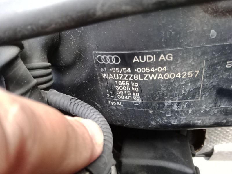 audi a3 (8l1) del año 1997