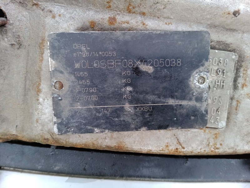 opel corsa b (s93) del año 1999