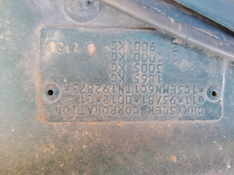 chrysler stratus (ja) del año 1996