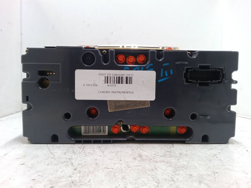 Recambio de cuadro instrumentos para volkswagen golf iii cabriolet (1e7) 1.6 referencia OEM IAM    Recambio de cuadro instrumentos para volkswagen golf iii cabriolet (1e7) 1.6 referencia OEM IAM
