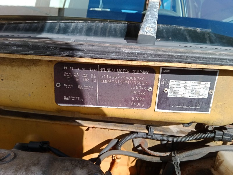 hyundai atos (mx) del año 1999