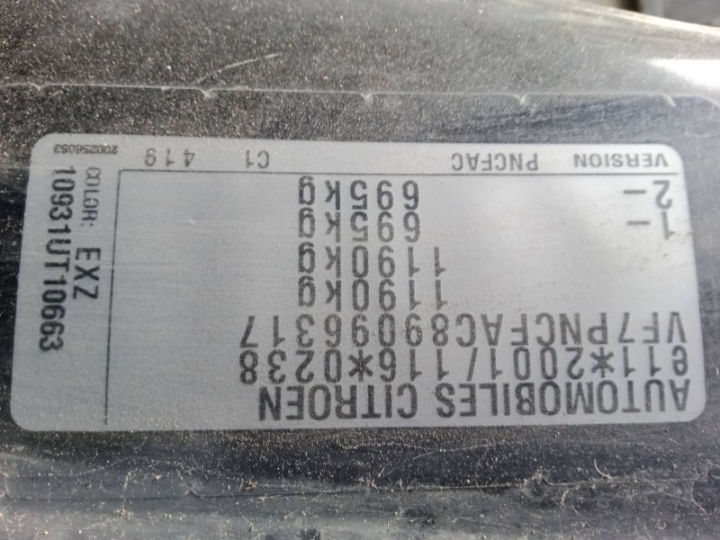 citroën c1 (pm_, pn_) del año 2007