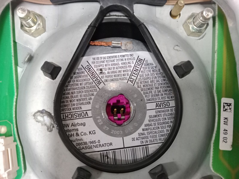 Recambio de airbag volante para audi a6 c5 avant (4b5, 4b6) 2.5 tdi referencia OEM IAM    Recambio de airbag volante para audi a6 c5 avant (4b5, 4b6) 2.5 tdi referencia OEM IAM