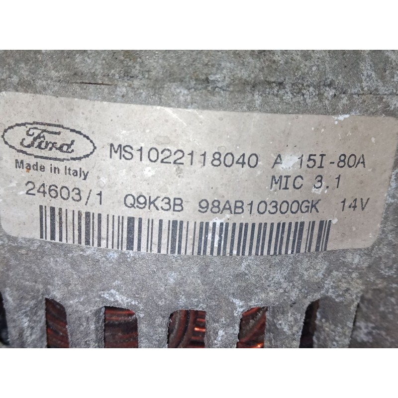 Recambio de alternador para ford focus i (daw, dbw) 1.6 16v referencia OEM IAM MS1022118040  