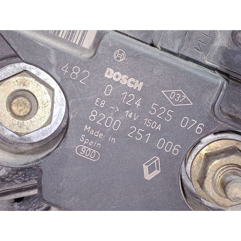 Recambio de alternador para renault laguna ii (bg0/1_) 1.9 dci (bg08, bg0g) referencia OEM IAM 8200251006  