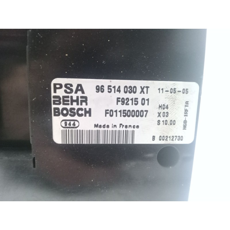 Recambio de mando climatizador para citroën xsara picasso (n68) 2.0 hdi referencia OEM IAM 96514030XT  