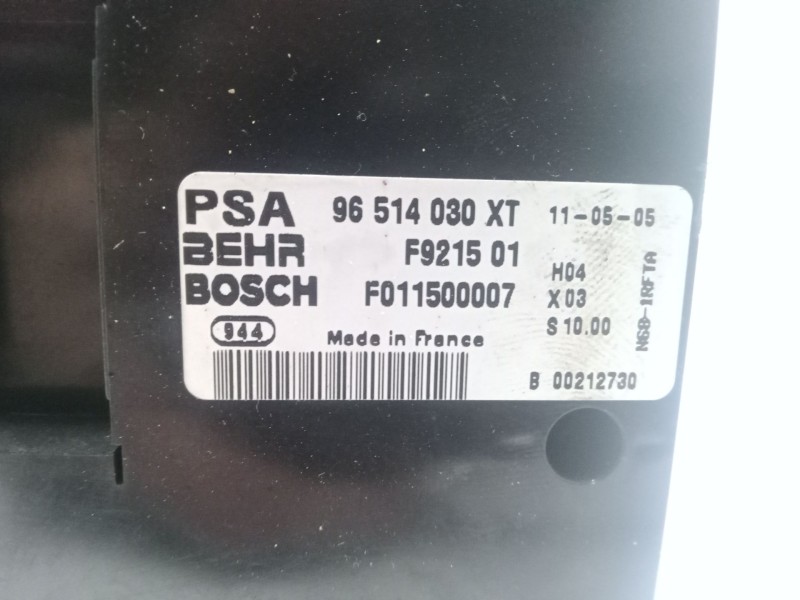 Recambio de mando climatizador para citroën xsara picasso (n68) 2.0 hdi referencia OEM IAM 96514030XT  