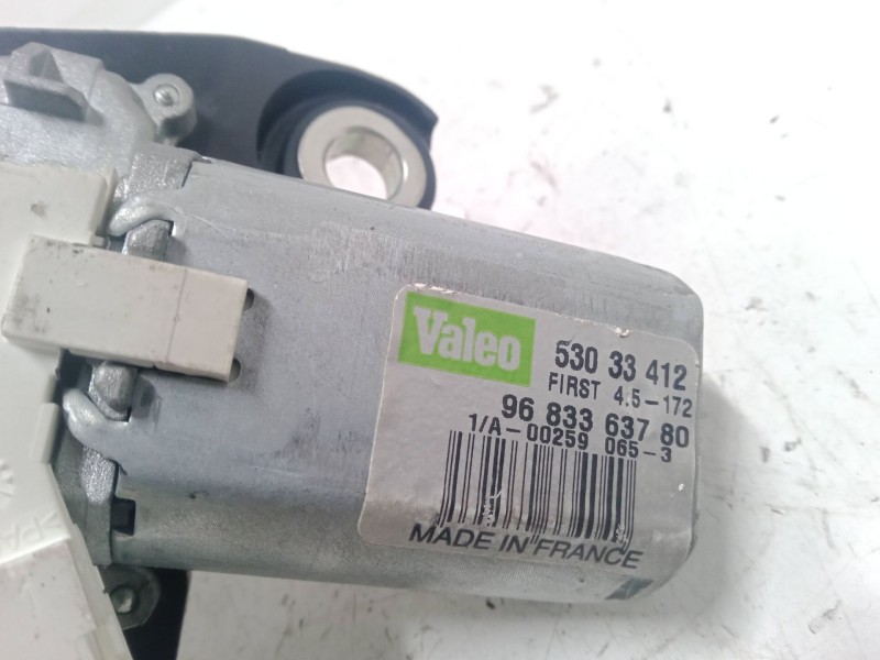 Recambio de motor limpia trasero para peugeot partner tepee 1.6 hdi 90 referencia OEM IAM 9683363780  
