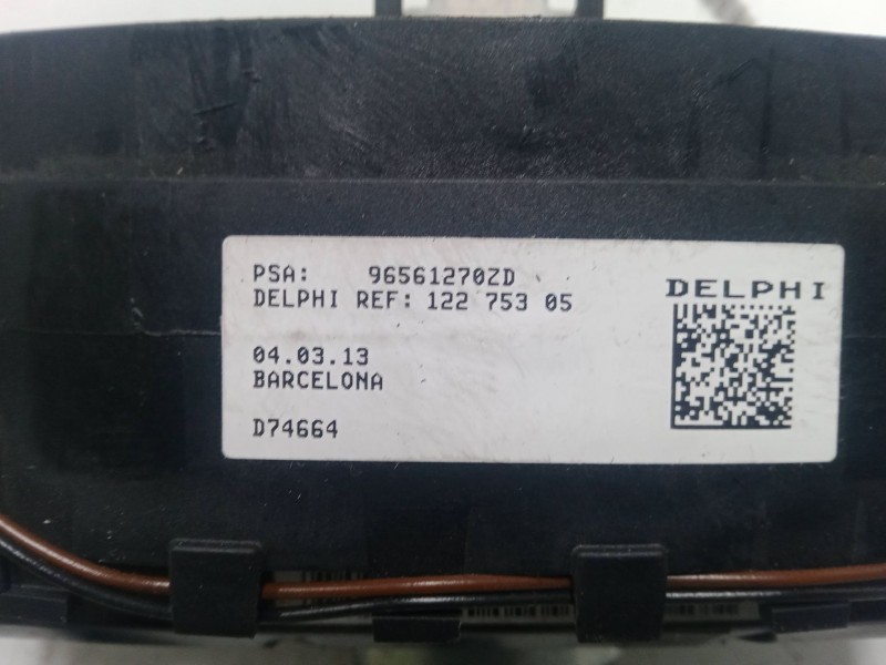 Recambio de mando luces para peugeot partner tepee 1.6 hdi 90 referencia OEM IAM 96561270ZD  12275305 Recambio de mando luces para peugeot partner tepee 1.6 hdi 90 referencia OEM IAM 96561270ZD  12275305