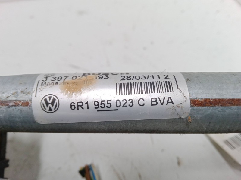 Recambio de motor limpia delantero para seat ibiza iv (6j5, 6p1) 1.4 referencia OEM IAM 6R1955023C   Recambio de motor limpia delantero para seat ibiza iv (6j5, 6p1) 1.4 referencia OEM IAM 6R1955023C