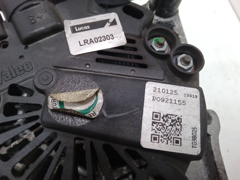Recambio de alternador para peugeot 207/207+ (wa_, wc_) 1.4 16v referencia OEM IAM   