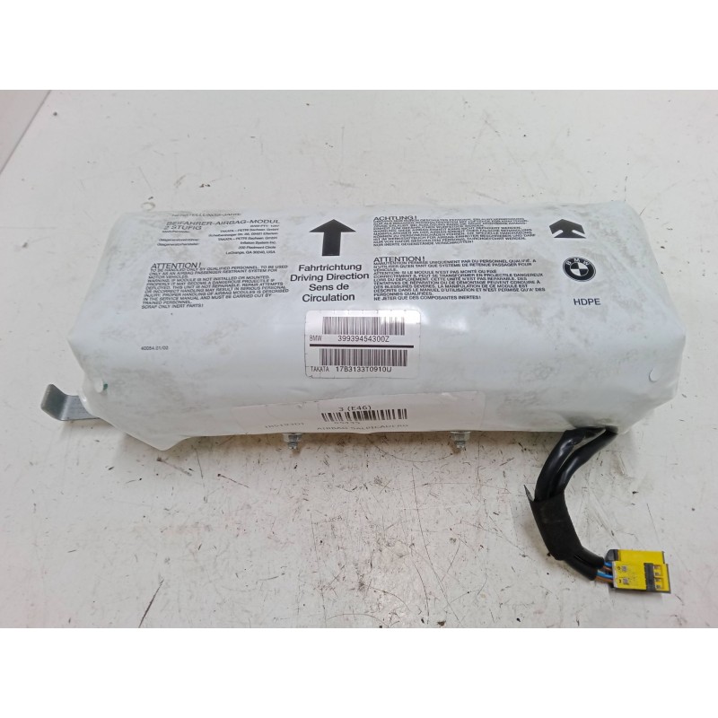 Recambio de airbag salpicadero para bmw 3 (e46) 320 d referencia OEM IAM 39939454300Z  