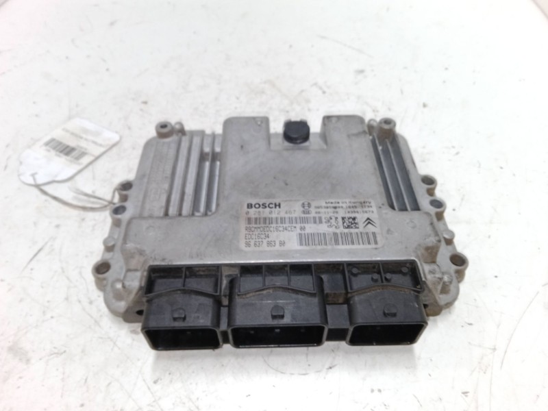 Recambio de centralita motor uce para peugeot 207/207+ (wa_, wc_) 1.6 hdi referencia OEM IAM   