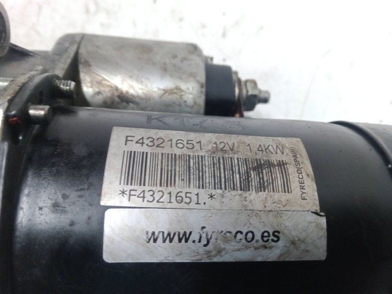 Recambio de motor arranque para peugeot 207/207+ (wa_, wc_) 1.6 hdi referencia OEM IAM   