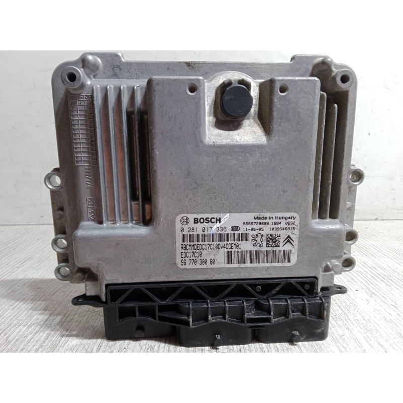 Recambio de centralita motor uce para peugeot 207/207+ (wa_, wc_) 1.4 hdi referencia OEM IAM   