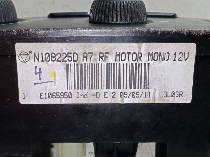 Recambio de mando calefaccion / a/a para peugeot 207/207+ (wa_, wc_) 1.4 hdi referencia OEM IAM    Recambio de mando calefaccion / a/a para peugeot 207/207+ (wa_, wc_) 1.4 hdi referencia OEM IAM