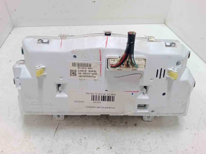 Recambio de cuadro instrumentos para nissan micra iv (k13k, k13kk) 1.2 referencia OEM IAM 248103HN3C  