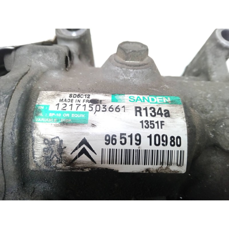 Recambio de compresor a/a para peugeot 207/207+ (wa_, wc_) 1.4 16v referencia OEM IAM   