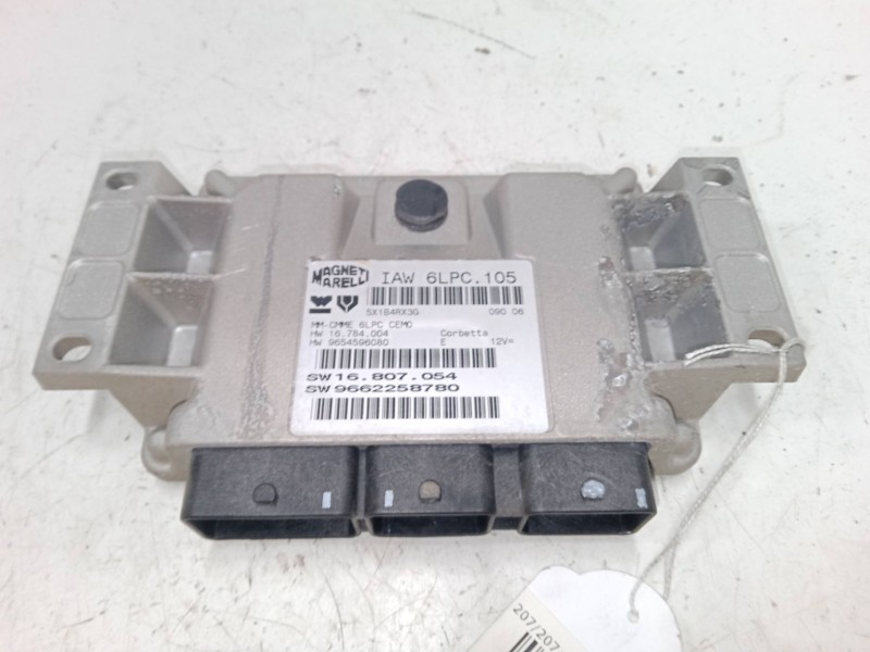 Recambio de centralita motor uce para peugeot 207/207+ (wa_, wc_) 1.4 16v referencia OEM IAM   