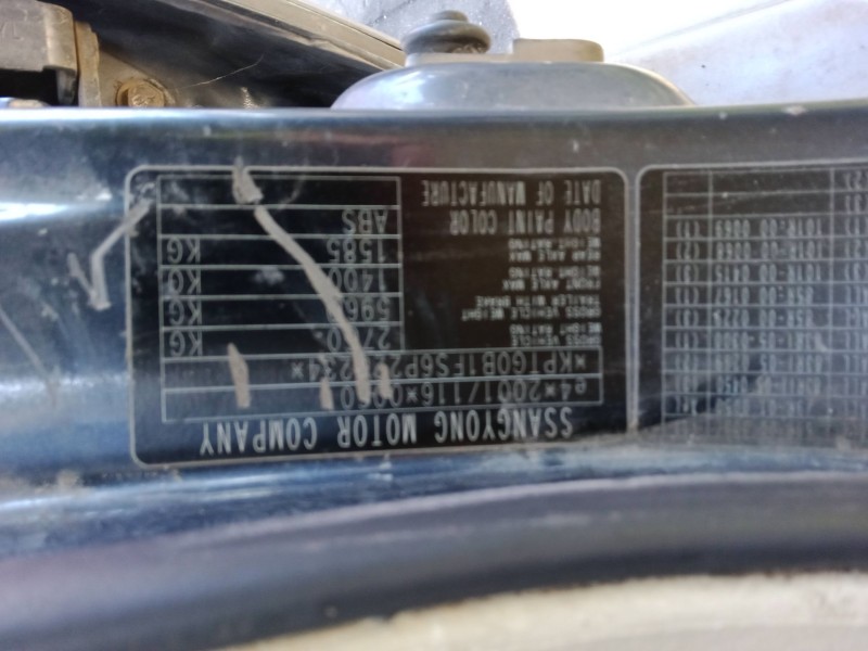 ssangyong rexton / rexton ii (gab_) del año 2007