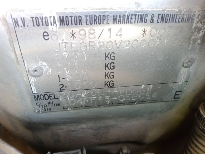 toyota rav 4 ii (_a2_) del año 2002