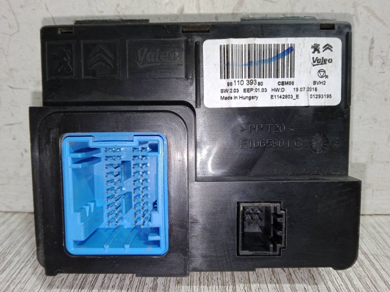 Recambio de centralita aire acondicionado para citroën c4 cactus 1.2 thp 110 referencia OEM IAM   