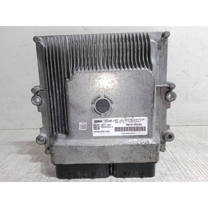 Recambio de centralita motor uce para citroën c4 cactus 1.2 thp 110 referencia OEM IAM   