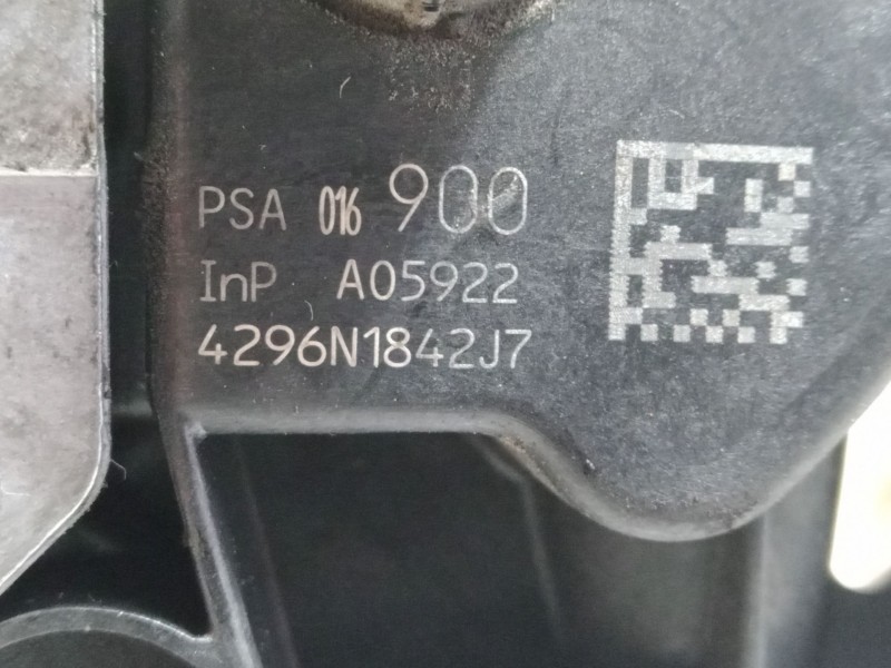 Recambio de cerradura puerta delantera izquierda para citroën c4 cactus 1.2 thp 110 referencia OEM IAM   