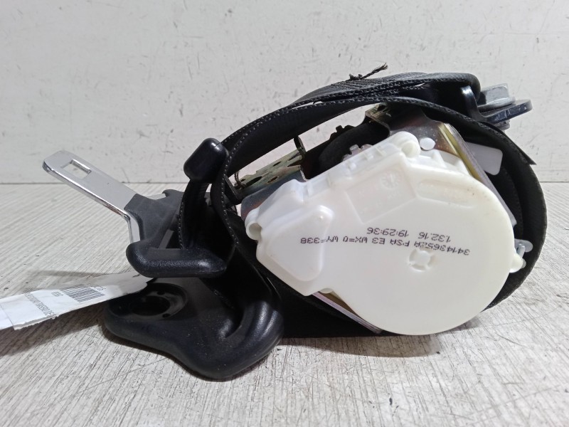 Recambio de cinturon seguridad trasero derecho para citroën c4 cactus 1.2 thp 110 referencia OEM IAM   