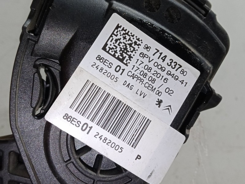 Recambio de pedal acelerador para citroën c4 cactus 1.2 thp 110 referencia OEM IAM   