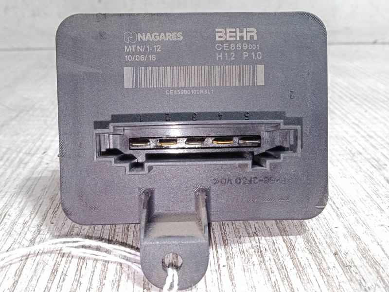 Recambio de resistencia calefaccion para citroën c4 cactus 1.2 thp 110 referencia OEM IAM   