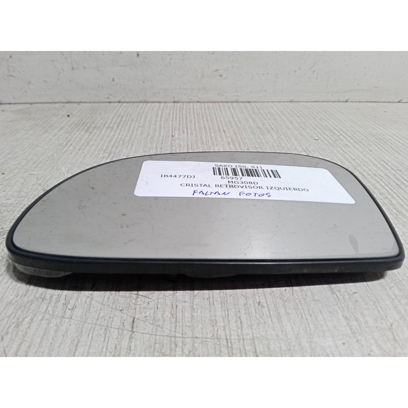 Recambio de cristal retrovisor izquierdo para citroën saxo (s0, s1) 1.5 d referencia OEM IAM   