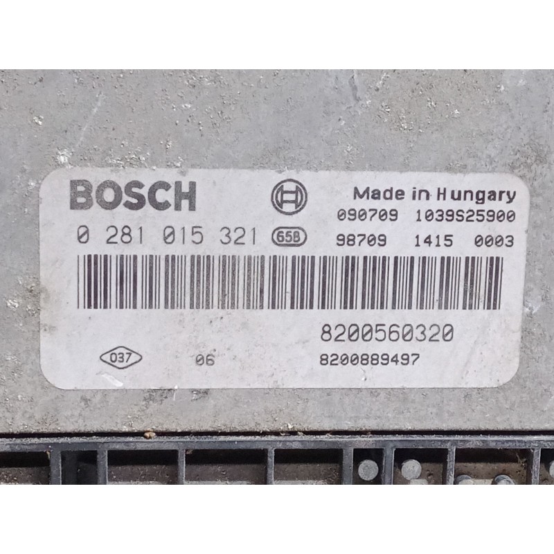 Recambio de centralita motor uce para renault espace iv (jk0/1_) 2.0 dci (jk01, jk02, jk1j, jk1k, jk1h) referencia OEM IAM 82005