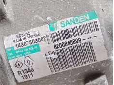 Recambio de compresor a/a para dacia sandero 1.2 16v referencia OEM IAM 8200840899  SD6V121911 2