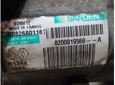 Recambio de compresor a/a para renault twingo ii (cn0_) 1.2 16v (cn04, cn0a, cn0b) referencia OEM IAM 8200819568   2