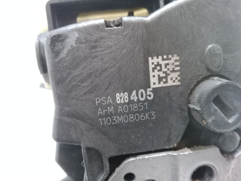 Recambio de cerradura puerta delantera derecha para peugeot partner tepee 1.6 hdi 90 referencia OEM IAM PSA828405   Recambio de cerradura puerta delantera derecha para peugeot partner tepee 1.6 hdi 90 referencia OEM IAM PSA828405