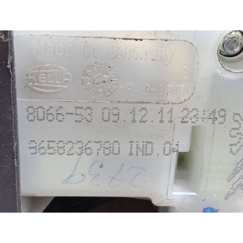 Recambio de motor cierre centralizado tapa combustible para citroën c4 grand picasso i (ua_) 2.0 hdi 150 referencia OEM IAM 9658