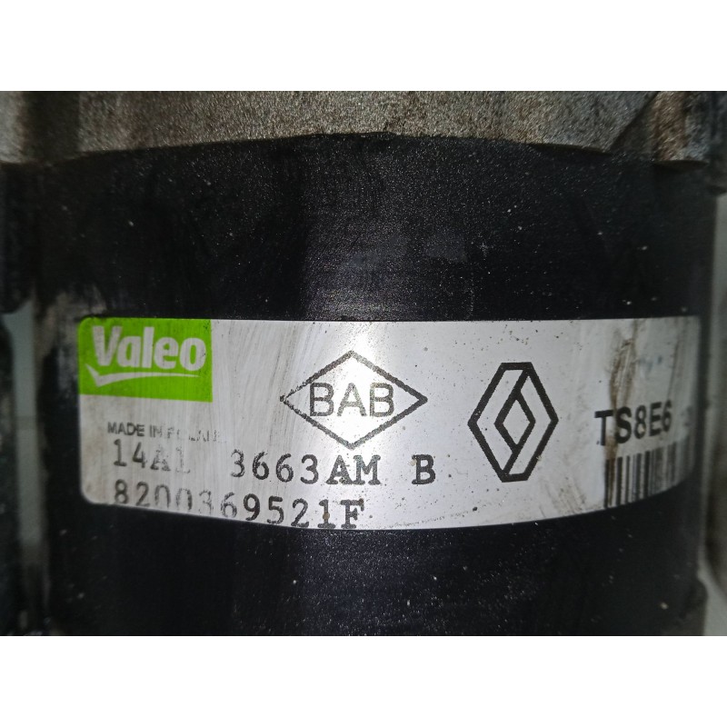 Recambio de motor arranque para renault twingo ii (cn0_) 1.2 16v (cn04, cn0a, cn0b) referencia OEM IAM 8200369521F  