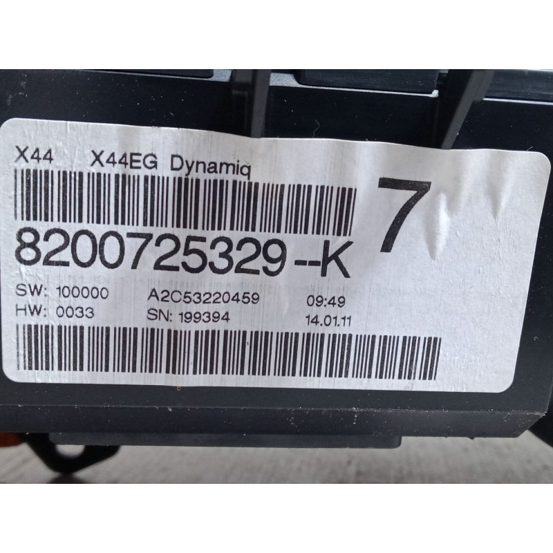 Recambio de cuadro instrumentos para renault twingo ii (cn0_) 1.2 16v (cn04, cn0a, cn0b) referencia OEM IAM 8200725329K  