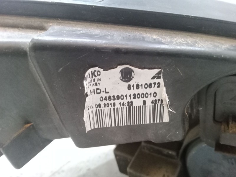 Recambio de faro izquierdo para fiat doblo caja/chasis (263_) 1.3 d multijet referencia OEM IAM 04639011200010   Recambio de faro izquierdo para fiat doblo caja/chasis (263_) 1.3 d multijet referencia OEM IAM 04639011200010