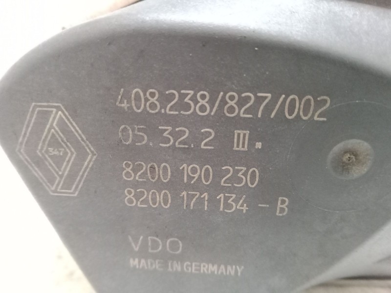 Recambio de caja mariposa para renault scénic ii (jm0/1_) 1.6 (jm0c, jm0j, jm1b) referencia OEM IAM 8200190230  8200171134 -B