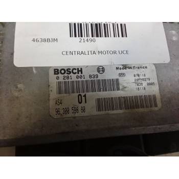 CENTRALITA MOTOR UCE 9630059880 0281001839
