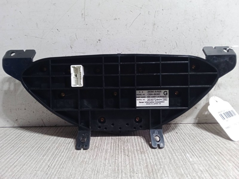 Recambio de mando climatizador para nissan primera (p12) 2.2 di referencia OEM IAM 28395AV620  