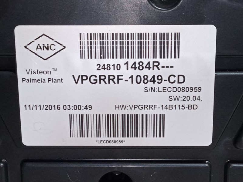 Recambio de cuadro instrumentos para renault clio iv (bh_) 0.9 tce 90 referencia OEM IAM 248101484R  