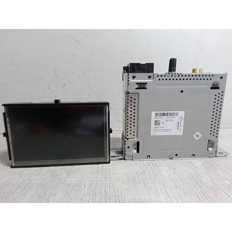Recambio de pantalla para renault clio iv (bh_) 0.9 tce 90 referencia OEM IAM 281151559R COMPLETO SISTEMA NAVEGACION GPS 2591539
